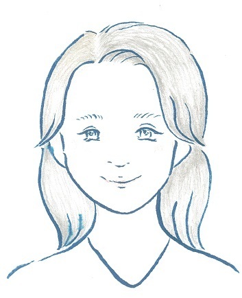 院長 柄澤千登世のイラスト