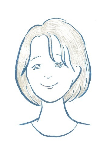 小児科医 田村幸子先生のイラスト