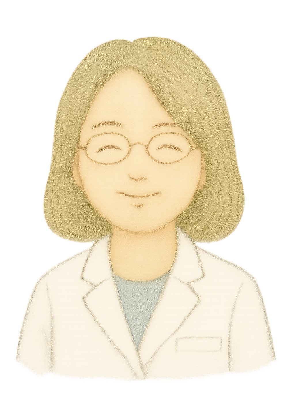 小児科医　伊藤純子先生のイラスト